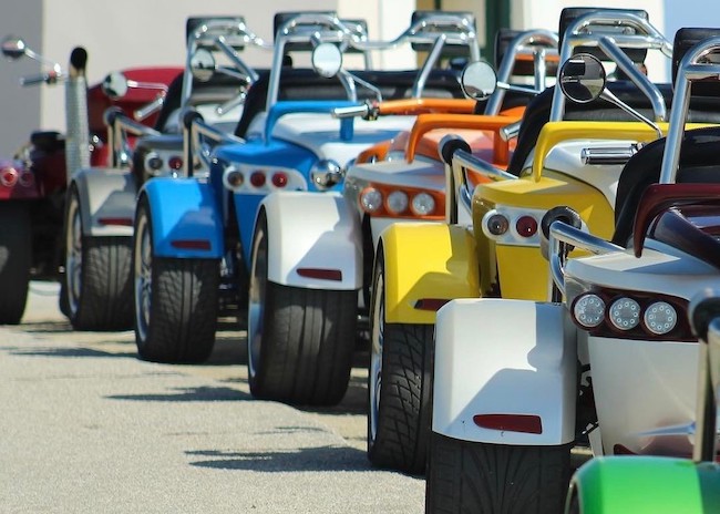 Trike tours in Cozumel.